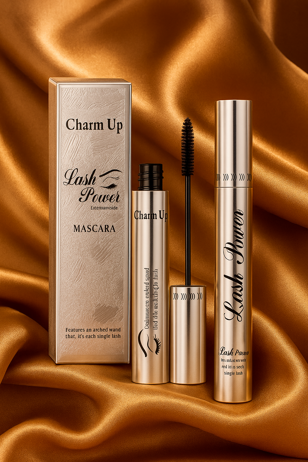 QiBest 2-Pack 4D Curling Black Mascara