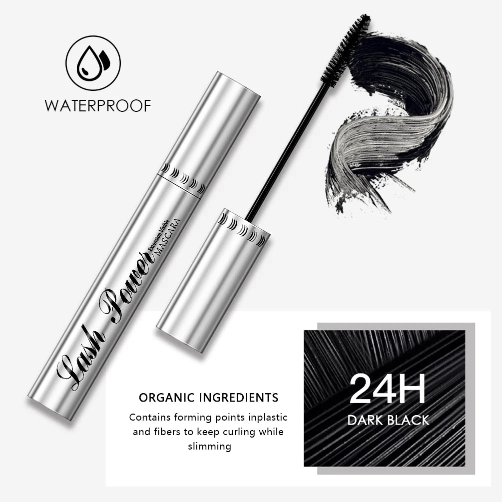 QiBest 2-Pack 4D Curling Black Mascara