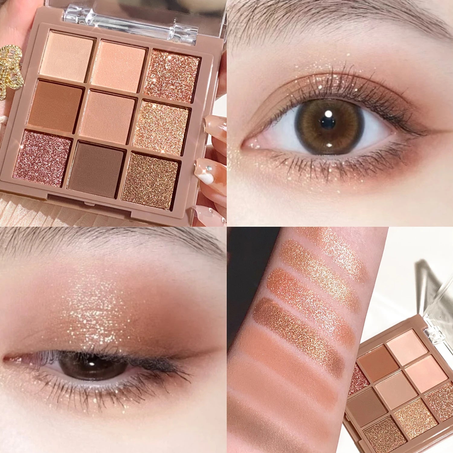 Velvet Luxe – 9-Color Eyeshadow Palette