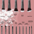 14pcs Luxury Makeup Brush Set – Soft Foundation, Blush & Eyeshadow Brushes