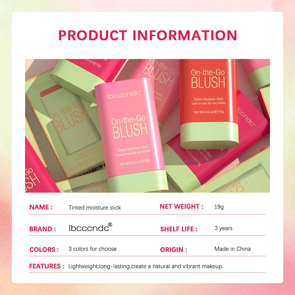 Silky Bloom – Korean-Inspired Blush Stick