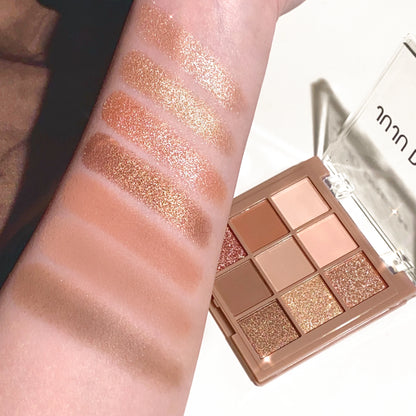 Velvet Luxe – 9-Color Eyeshadow Palette