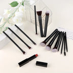 14pcs Luxury Makeup Brush Set – Soft Foundation, Blush & Eyeshadow Brushes