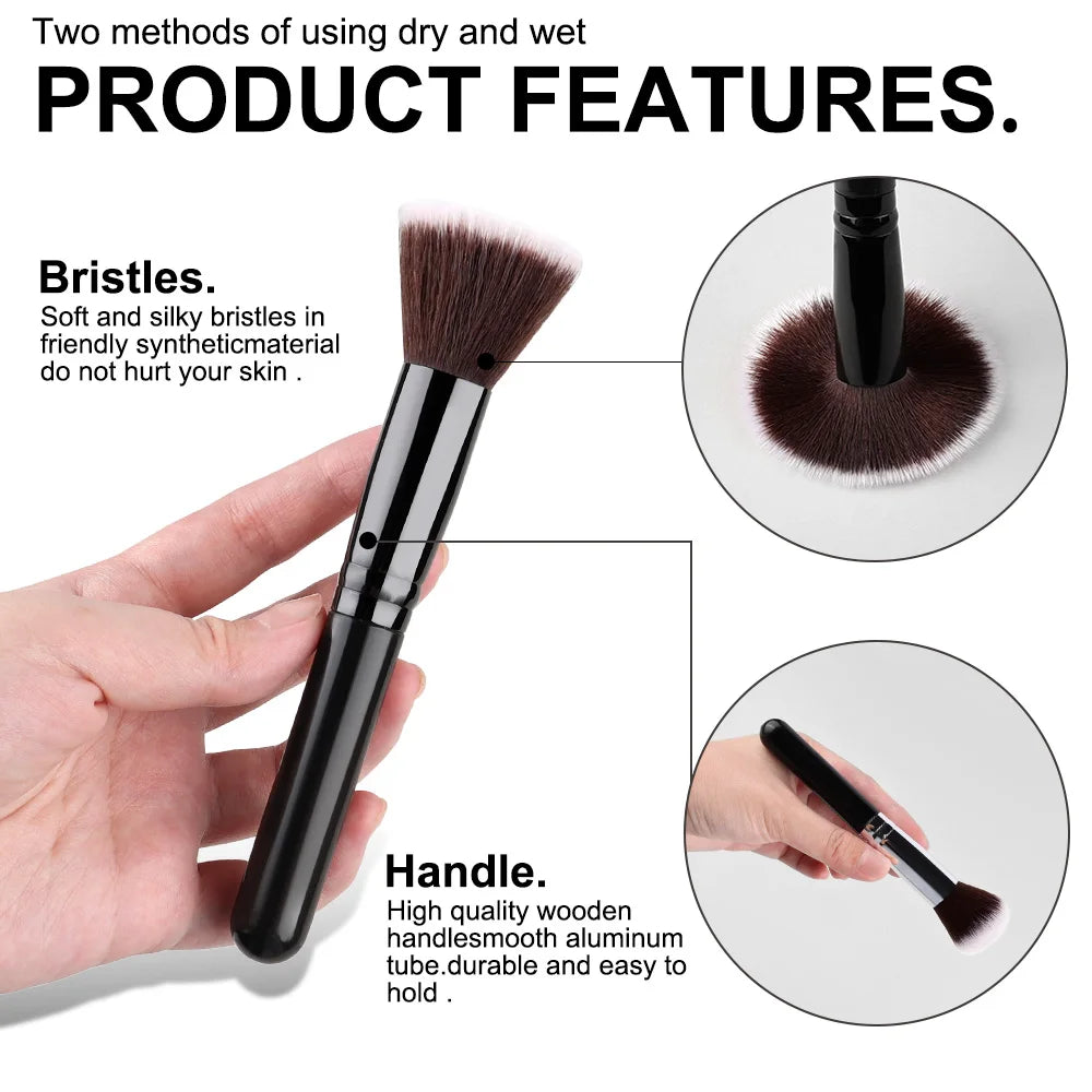 14pcs Luxury Makeup Brush Set – Soft Foundation, Blush & Eyeshadow Brushes
