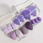 14pcs Makeup Sponge Set – Soft Cosmetic Puffs for Flawless Foundation & Blending