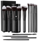 14pcs Luxury Makeup Brush Set – Soft Foundation, Blush & Eyeshadow Brushes