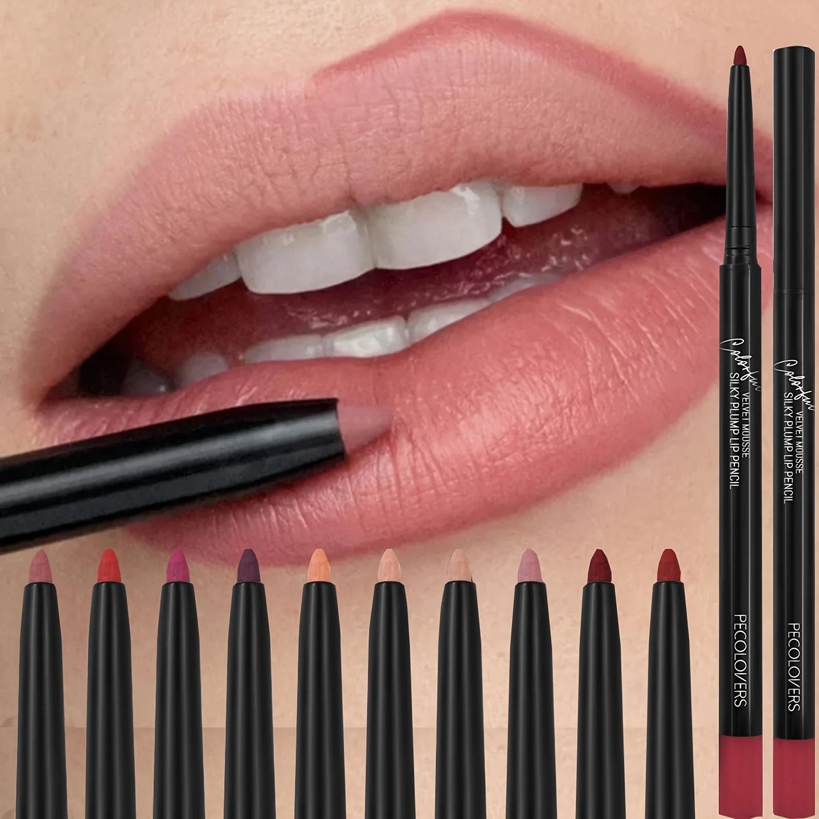 Waterproof Matte Lip Liner Pencil