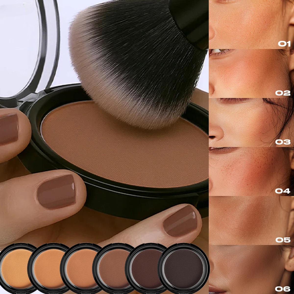 Silky Matte Contour & Bronzer Powder
