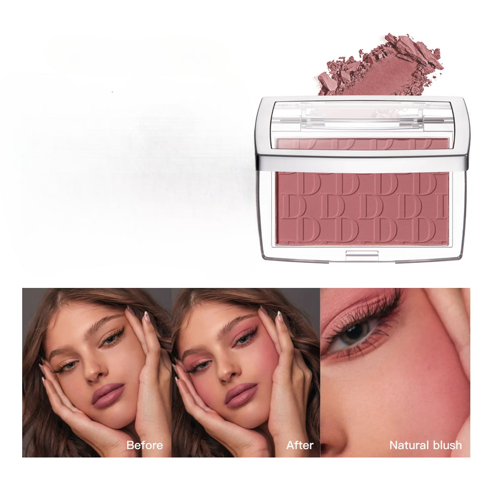 Matte Embossed Powder Blush