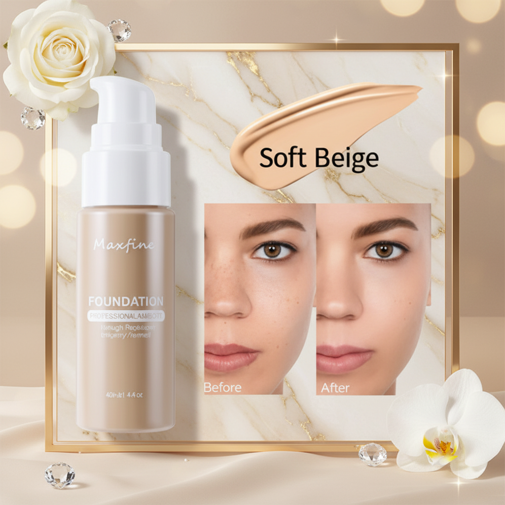 Maxfine Long-Lasting Liquid Foundation