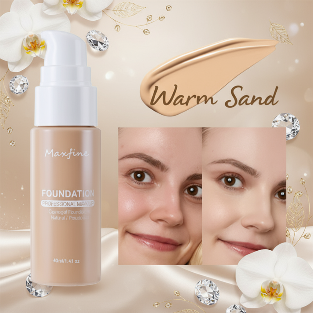 Maxfine Long-Lasting Liquid Foundation