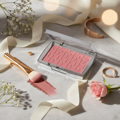 Matte Embossed Powder Blush