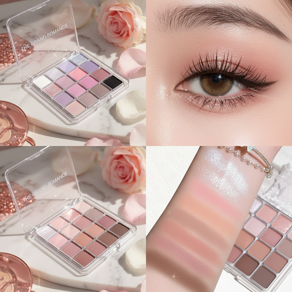 The Grand Romance 16-Pan Eyeshadow Palette